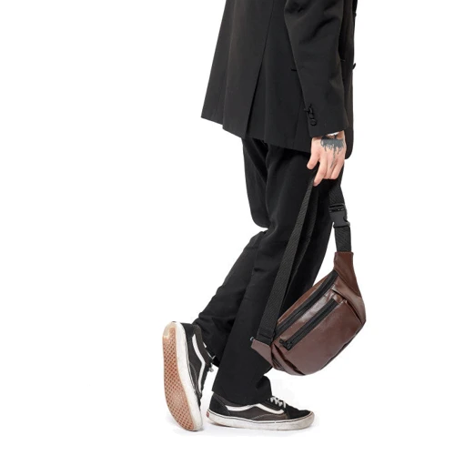 Мужская поясная сумка Sambag Tirso Max шоколадная (80341020m): Тип Сумки