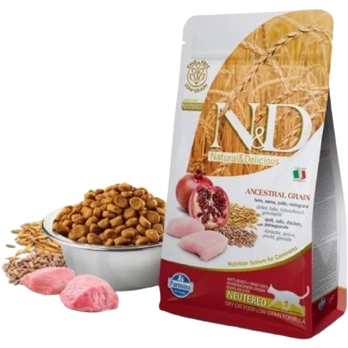 Сухий корм Farmina N&D Low Grain Neutered Chicken Adult 5 кг 32751 (156,437): Тип Сухой корм