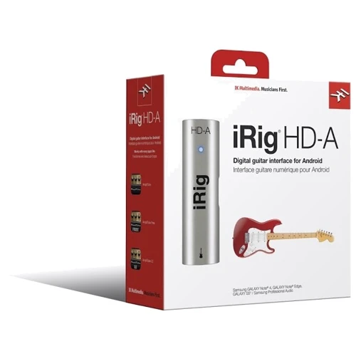 Аудиоинтерфейс IK MULTIMEDIA IRIG HD-A фото 4