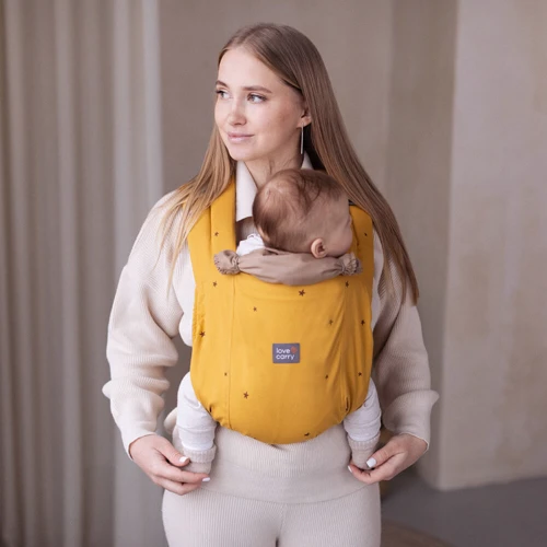 Май-слинг Love & Carry Горчица LC366: Материал хлопок