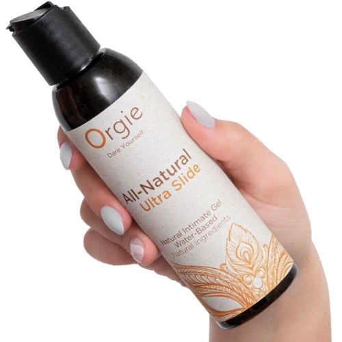 Лубрикант на водной основе Orgie All Natural Ultra Slide, 150 мл, суперскользящий, нелипкий