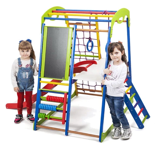 Детский спортивный комплекс для дома SportBaby SportWood Plus 3: Назначение для дома
