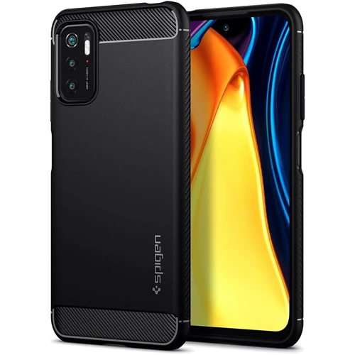 

Spigen Rugged Armor Matte Black (ACS03367) for Xiaomi Redmi Note 10 5G / Poco M3 Pro / Poco M3 Pro 5G