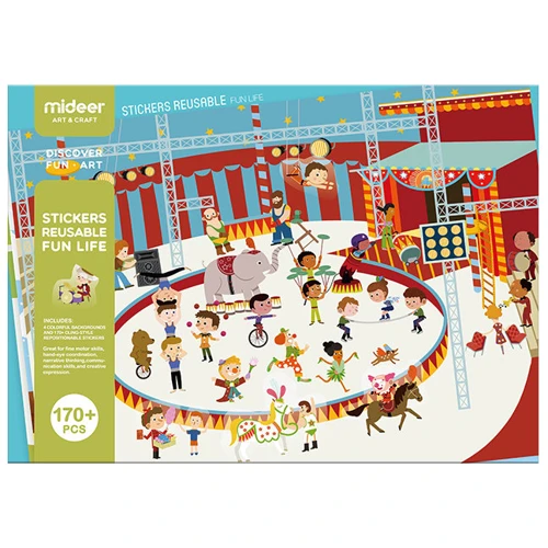 Многоразовые наклейки Хобби MiDeer MD1014: Производитель MiDeer