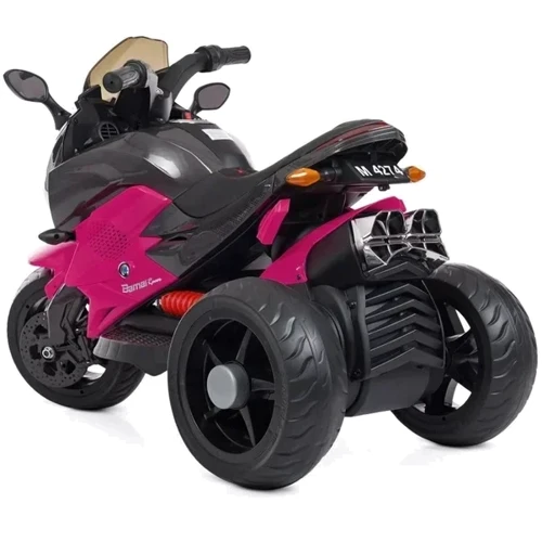 Детский электромотоцикл 3 колесный Bambi Racer розовый (M 4274EL-8): Максимальная скорость, км/ч 5