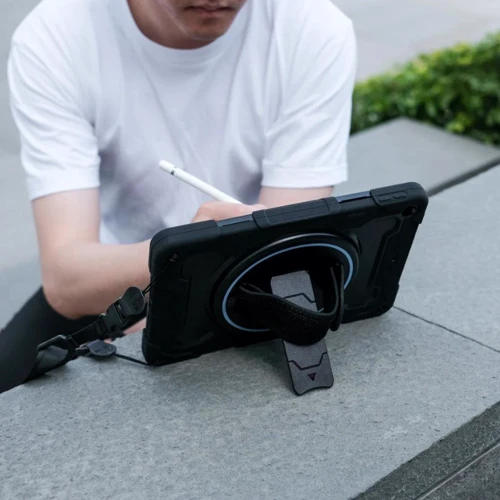 Аксессуар для планшетных ПК BeCover Stand Case Horizontal Handle Black for Samsung X115 Galaxy Tab A9 (712914)