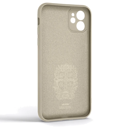 Чехол для iPhone ArmorStandart Icon Ring Stone for iPhone 11 (ARM68648): Цвет бежевый