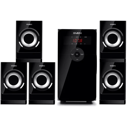 Акустична система SVEN HT-201 Black: Формат акустики 5.1