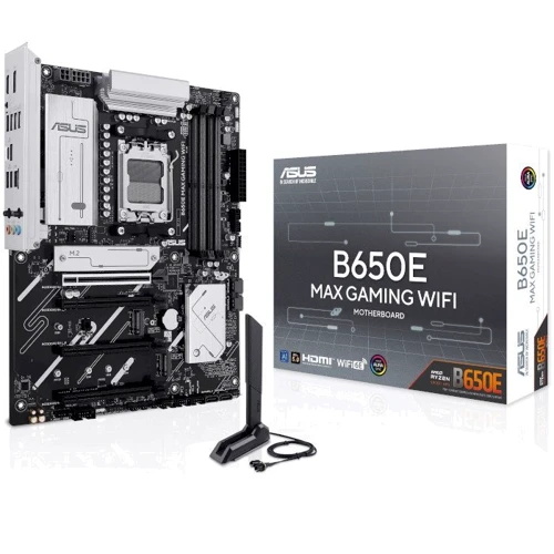 ASUS B650E MAX GAMING WIFI: Оперативная память 4xDDR5 8000+ МГц, до 256 ГБ