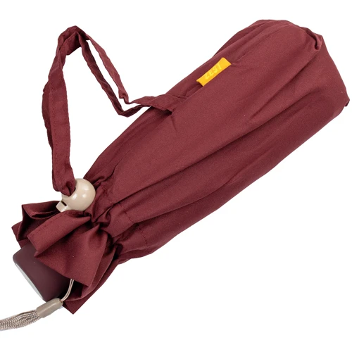 Парасолька жіночий автомат Zest бордовий (Z54965-bordo): Фасон Складаний (4 складання)