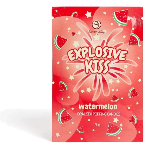 Стреляющие конфеты для орального секса Secret Play Explosive Kiss Watermelon, 9 грамм: Производитель Secret Play