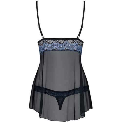 Комплект Obsessive 844-BAB-1 babydoll, S/M