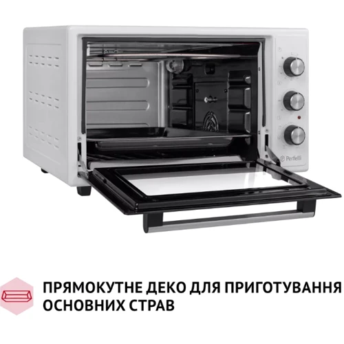 Электродуховка настольная PERFELLI SIERRA 48 WHITE фото 7