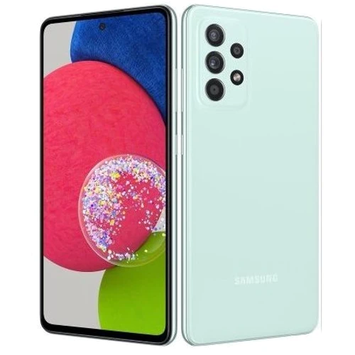 Смартфон Samsung Galaxy A52s 5G 8/128GB Awesome Mint A528B: Дисплей 6.5 Super AMOLED (1080 x 2400) 405 ppi / 120Hz / Corning Gorilla Glass 5