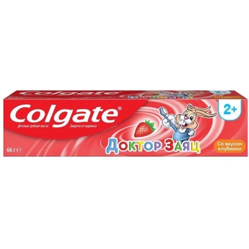 Зубная паста Colgate Доктор Заяц детская со вкусом клубники 50 мл (2000988940402) фото 5