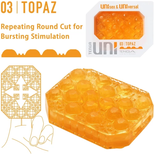 Стимулятор для эрогенных зон Tenga UNI Topaz