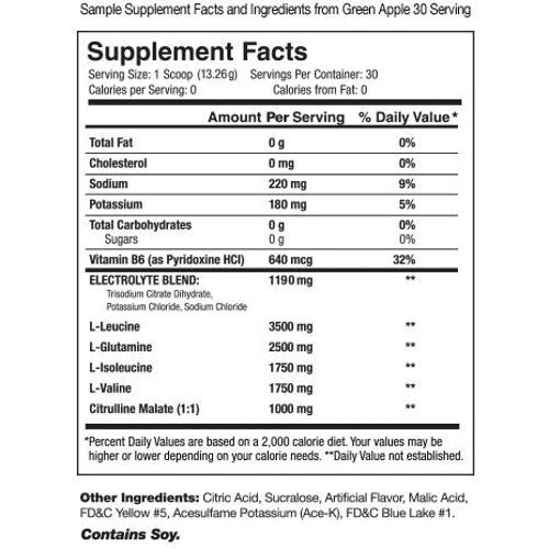 Амінокислота для спорту Scivation Xtend BCAAs 1174 g /90 servings/ Grape: Смак Виноград