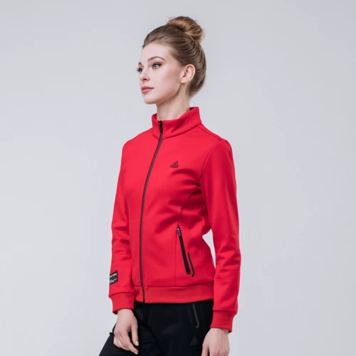 Спортивна кофта Peak FWA94018-RED 38 червона на блискавки