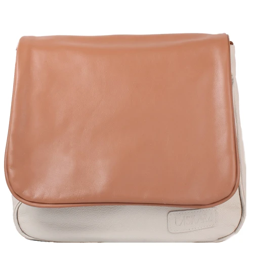 Женская сумка почтальонка Laskara бежевая (LK-DB278-beige-honey): Застежка Механическая