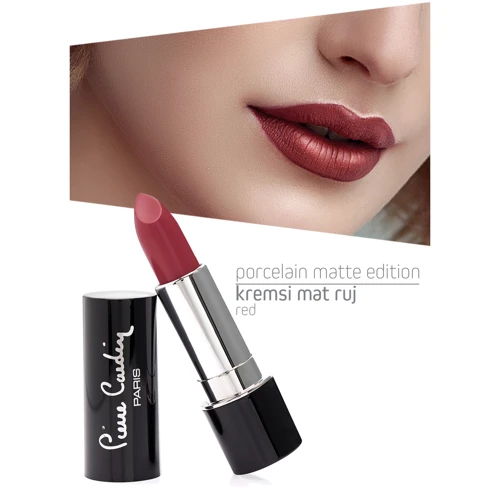 Pierre Cardin Matte Chiffon Touch Lipstick №216 Червоний Помада для губ 4 g: Тип помади Помада-стик