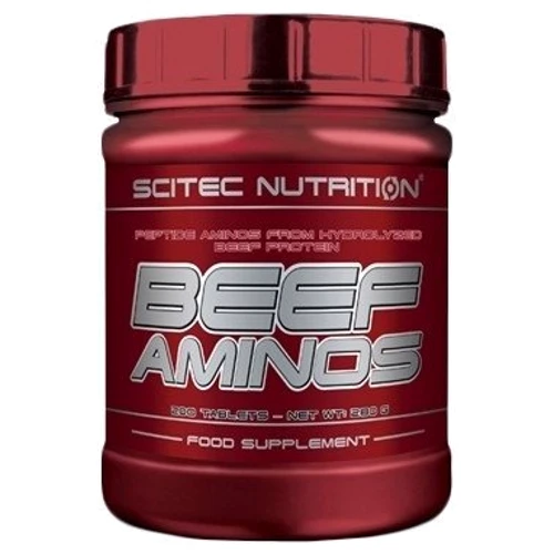 Амінокислота для спорту Scitec Nutrition Beef Aminos 200 tabs