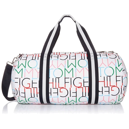 Мужская спортивная сумка Tommy Hilfiger белая (883849067232)