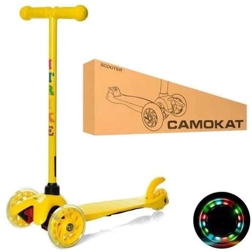 Самокат iTrike MINI жовтий (BB3-013-5-Y) (Дитячі самокати)(79006516)Stylus approved