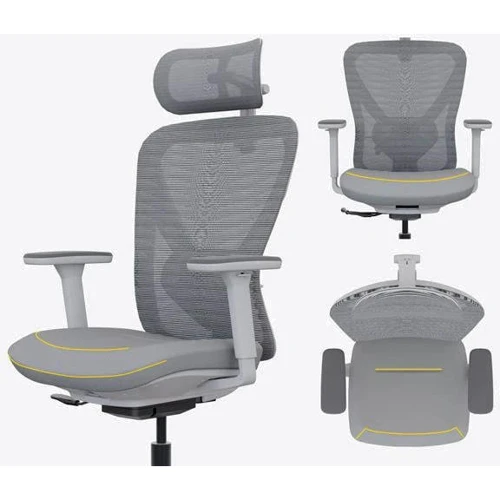 Кресло Mealux Q1 Air Black (HF -Q1 M/B) фото 13