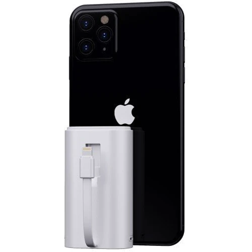 Внешний аккумулятор iWALK Power Bank Link Me 9000mAh Lightning White (DBL10000L): Кабели/переходники для смартфонов в комплекте Нет