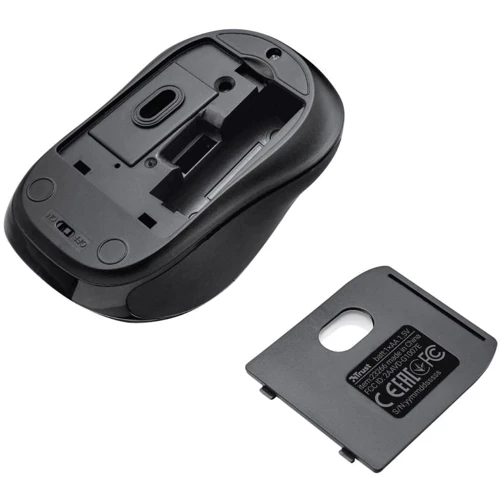 Мышь Trust Siero Silent Click Wireless Mouse (23266): Эргономика для правой руки