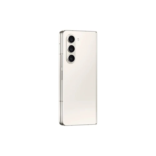 Смартфон Samsung Galaxy Fold 5 12/512GB Cream F9460: Камера Потрійна 50 Мп (f/1.8) + 10 Мп (f/2.4) + 12 Мп (f/2.2) / LED спалах / автофокус / Подвійна фронтальна камера 4 Мп (f/1.8) + 10 Мп (f/2.2)