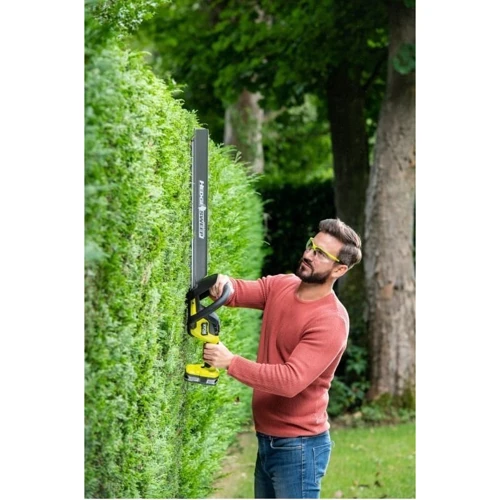 Кусторез Ryobi RY18HTX60A-0 ONE+ без АКБ и ЗУ (5133004906): Режущая система шина