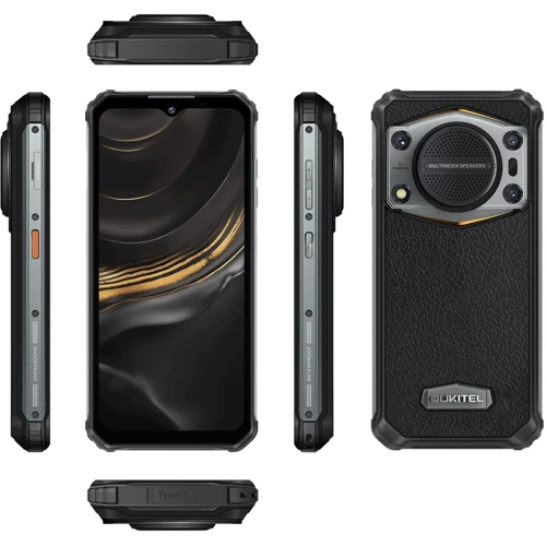 Смартфон Oukitel WP22 8/256GB Black: Дисплей 6.58" IPS (2408x1080) / 396 ppi