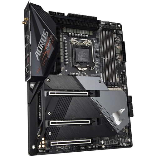 GIGABYTE Z590 AORUS ULTRA: Разъемы на плате USB 3.2 Gen 2, USB 3.2 Gen 1, USB 2.0, SATA 3.0, M.2