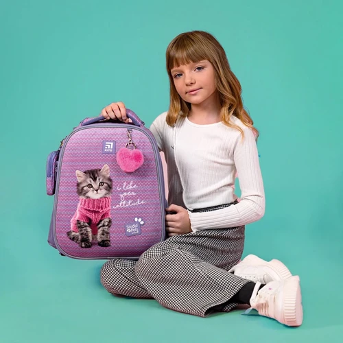 Рюкзак Kite Education каркасный 531 Studio Pets (SP24-531M): Тип Для средней школы