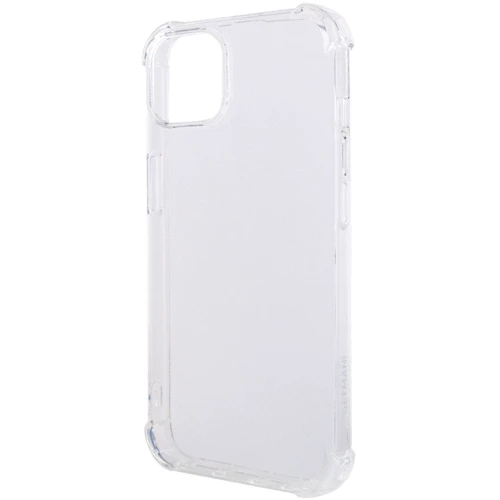 Чехол для iPhone TPU Case GETMAN Ease logo Transparent for iPhone 15: Тип чехла накладка на заднюю часть