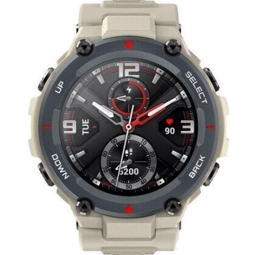 Смарт-часы Amazfit T-Rex Khaki: Емкость батареи, мАч 390