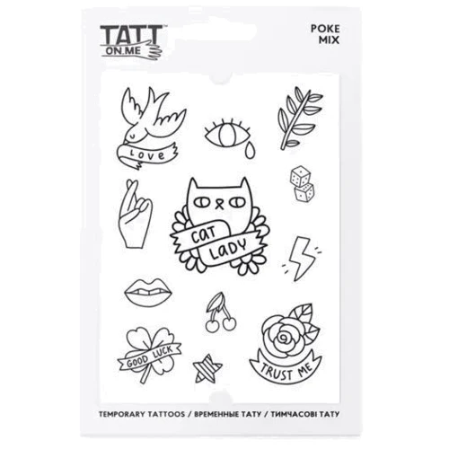 Временные тату TATTon.me Poke Mix (TMPoke): Производитель TATTon.me
