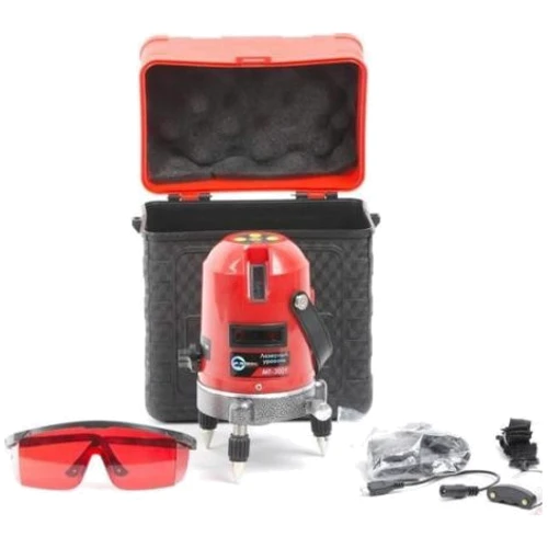 Уровень лазерный Intertool MT-3009: Класс защиты IP 54