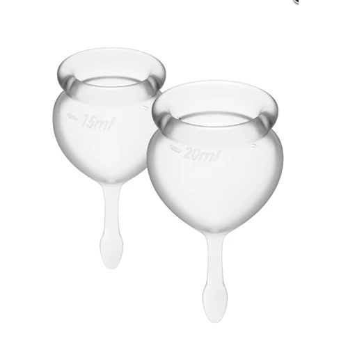 Набір менструальних чаш Satisfyer Feel Good, 2шт: undefined undefined