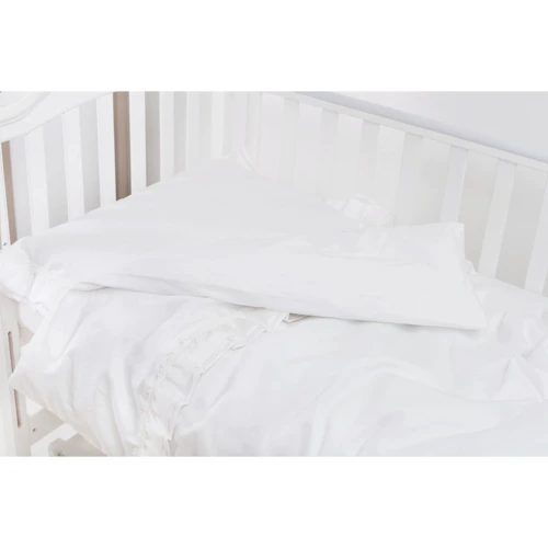 Комплект постельного белья Twins Classiс сатин белый (3055-TC-01)