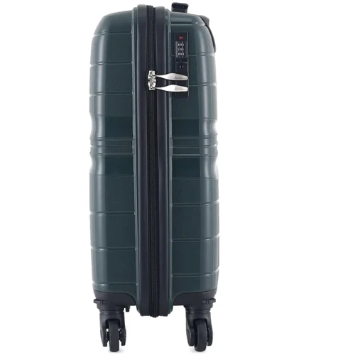Чемодан Semi Line 19" (S) Petrol (T5586-1): Фактура Матовая, Гладкая