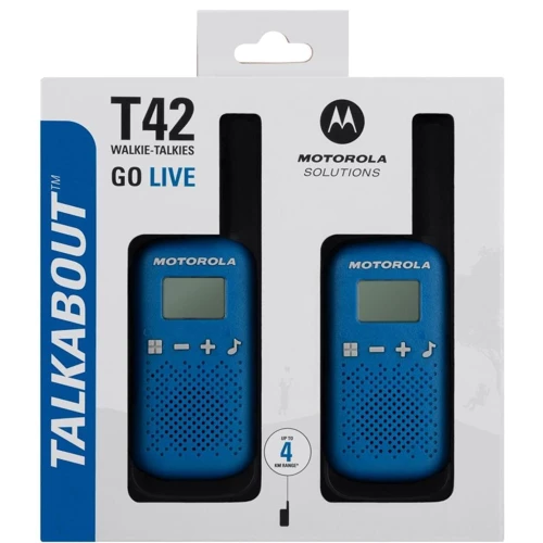 Портативная рация Motorola TALKABOUT T42 Blue Twin Pack (B4P00811LDKMAW) фото 10