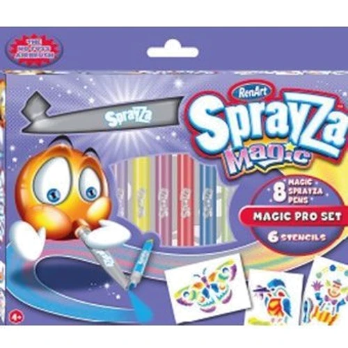 Sprayza Набор КОСМИЧЕСКАЯ ОДИССЕЯ (12 фл.+6 трафаретов+2 картины) (SA2503): Производитель Sprayza