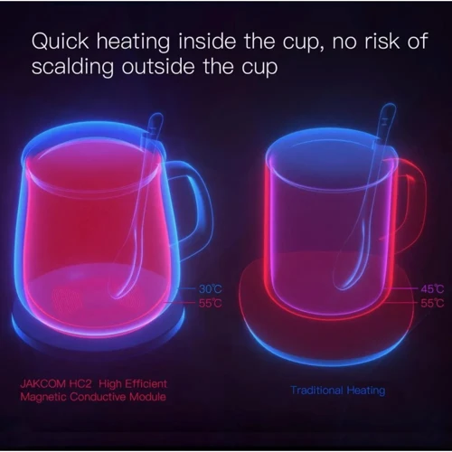 Чашка JAKCOM HC2s Wireless Heating Cup Black фото 4