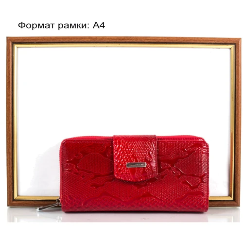 Женский кошелек Karya красный (SHI1119-019) фото 7