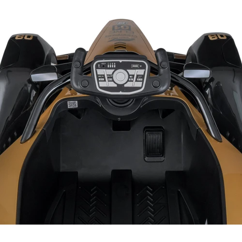 Детский электромобиль Bambi Racer Formula 1 желтый (M 5051EBLR-6): Материал колес EVA