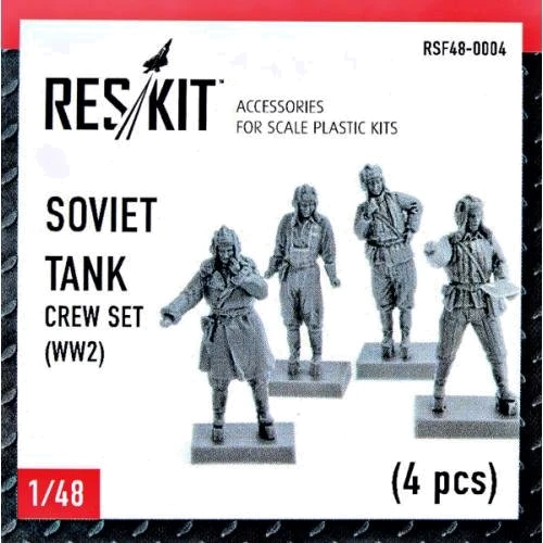 Советский танковый экипаж RESKIT Вторая мировая война RSF48-0004