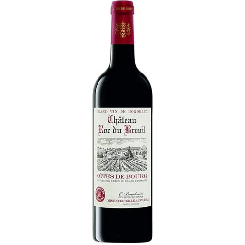 Вино Château Roc du Breuil Cotes de Bourg червоне сухе 13 % 0.75 л ()VTS1438280)