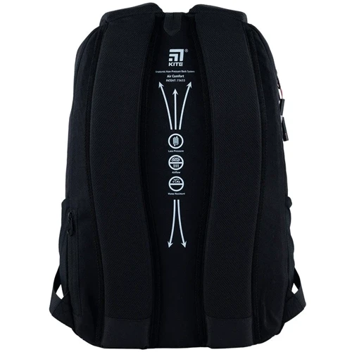 Рюкзак Kite Education teens 2578L-2 (K24-2578L-2): Спинка Мягкая (без ребер жесткости)